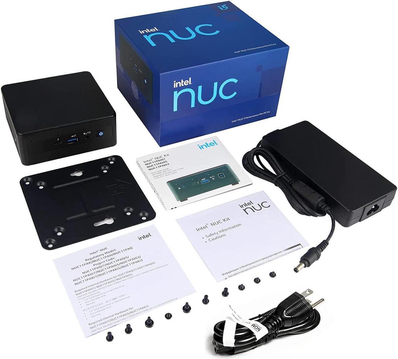 Alt view image 4 of 7 - Intel NUC 11 Pro NUC11PAHi3 Panther Canyon Home & Business Mini PC Mini Desktop 11th Gen Intel® Core i3-1115G4 Processor Upto 4.1 GHz Turbo,2 Cores,4 Threads,6 MB L3 Cache(8G RAM,256G SSD)