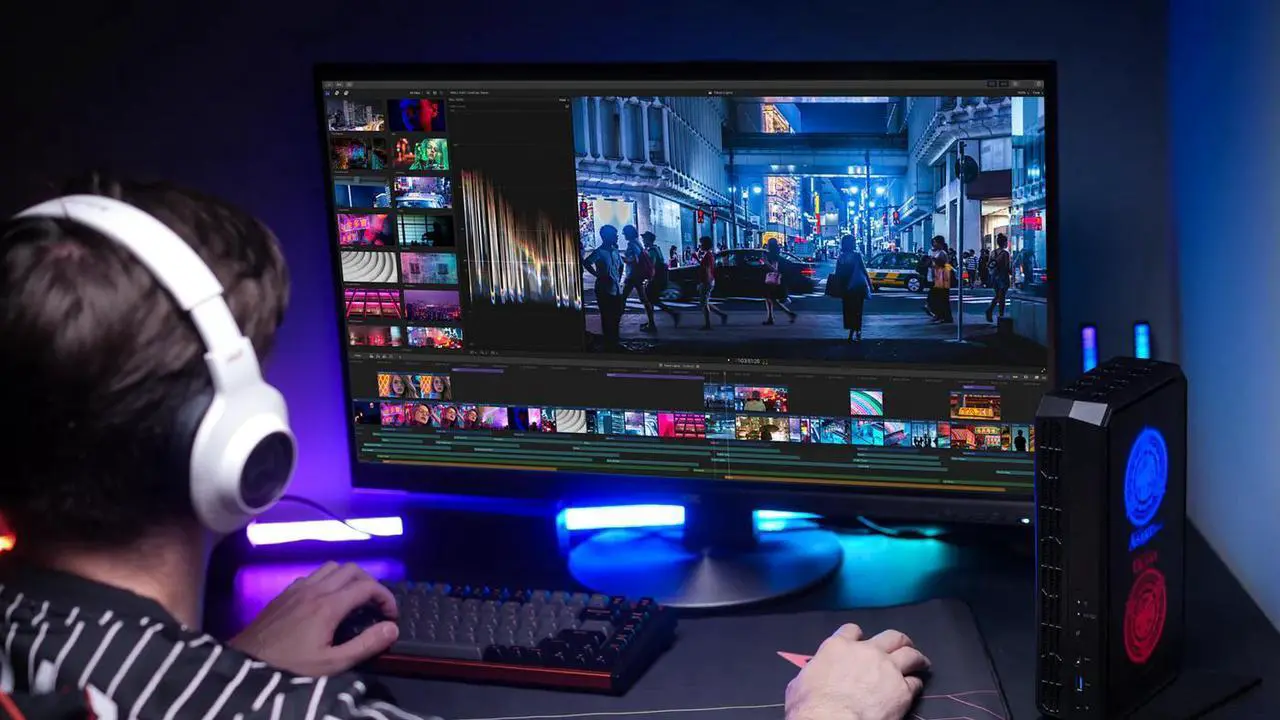Alt view image 7 of 7 - Gaming Mini PC AtomMan G7 PT AMD Ryzen9 7945HX 16 Cores/32 Threads AMD Radeon+RX7600M XT GPU DDR5 Minisforum Gaming PC 64gb ram / 2tb ssd