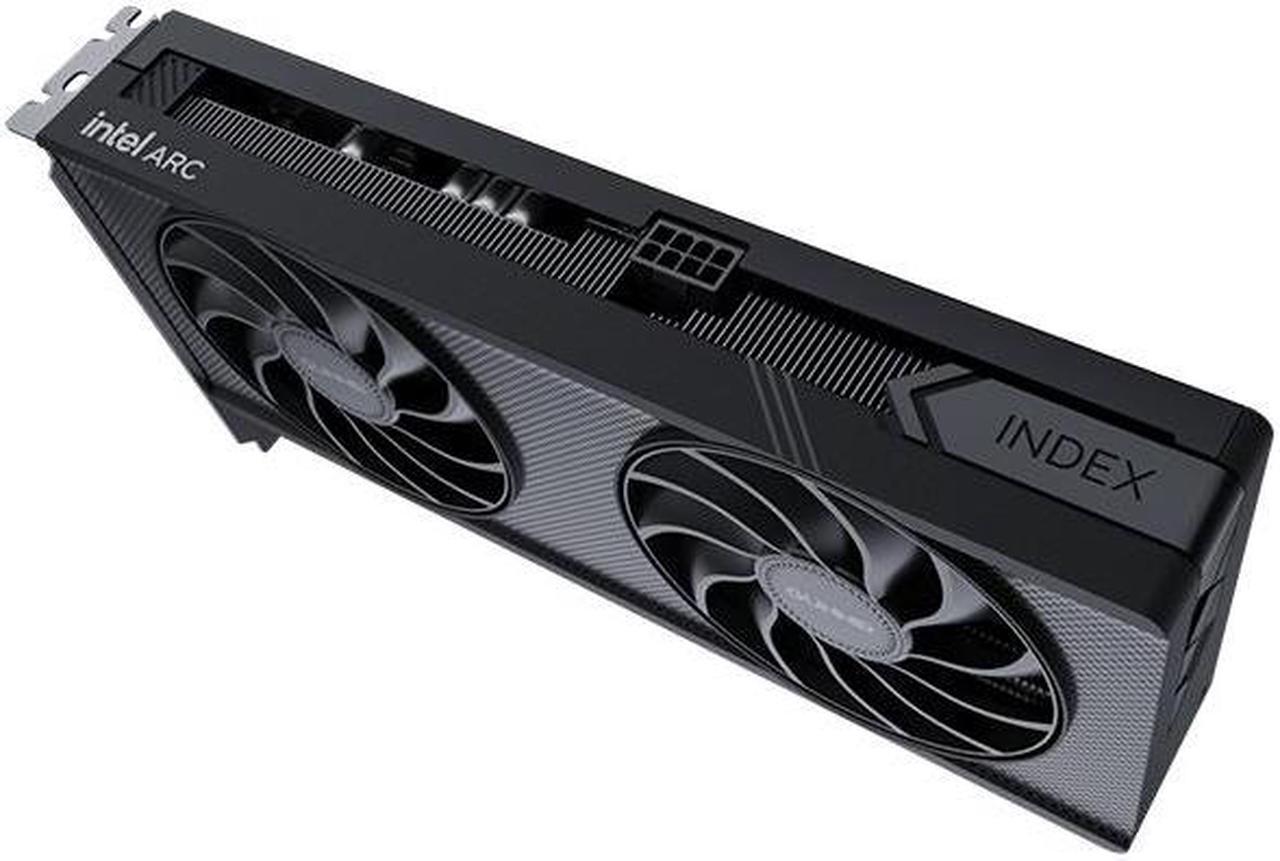 Alt view image 5 of 7 - GUNNIR Intel Arc B580 Index Video Card 12GB Black GDDR6 2670MHz Dual Fan Graphics Card (192-bit, PCI-Express 4.0 x8, One HDMI Three DisplayPorts, Supports 4k)