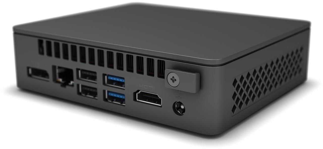 Alt view image 2 of 7 - Intel NUC 11 Essential Atlas Canyon Intel Celeron Processor N4505 NUC11ATKC2 Mini PC 2.0 GHz - 2.9 GHz Burst, 2 core, 2 Thread, 10W,Intel UHD Graphics, 450-750 MHz Burst,8GB RAM / 256GB SSD