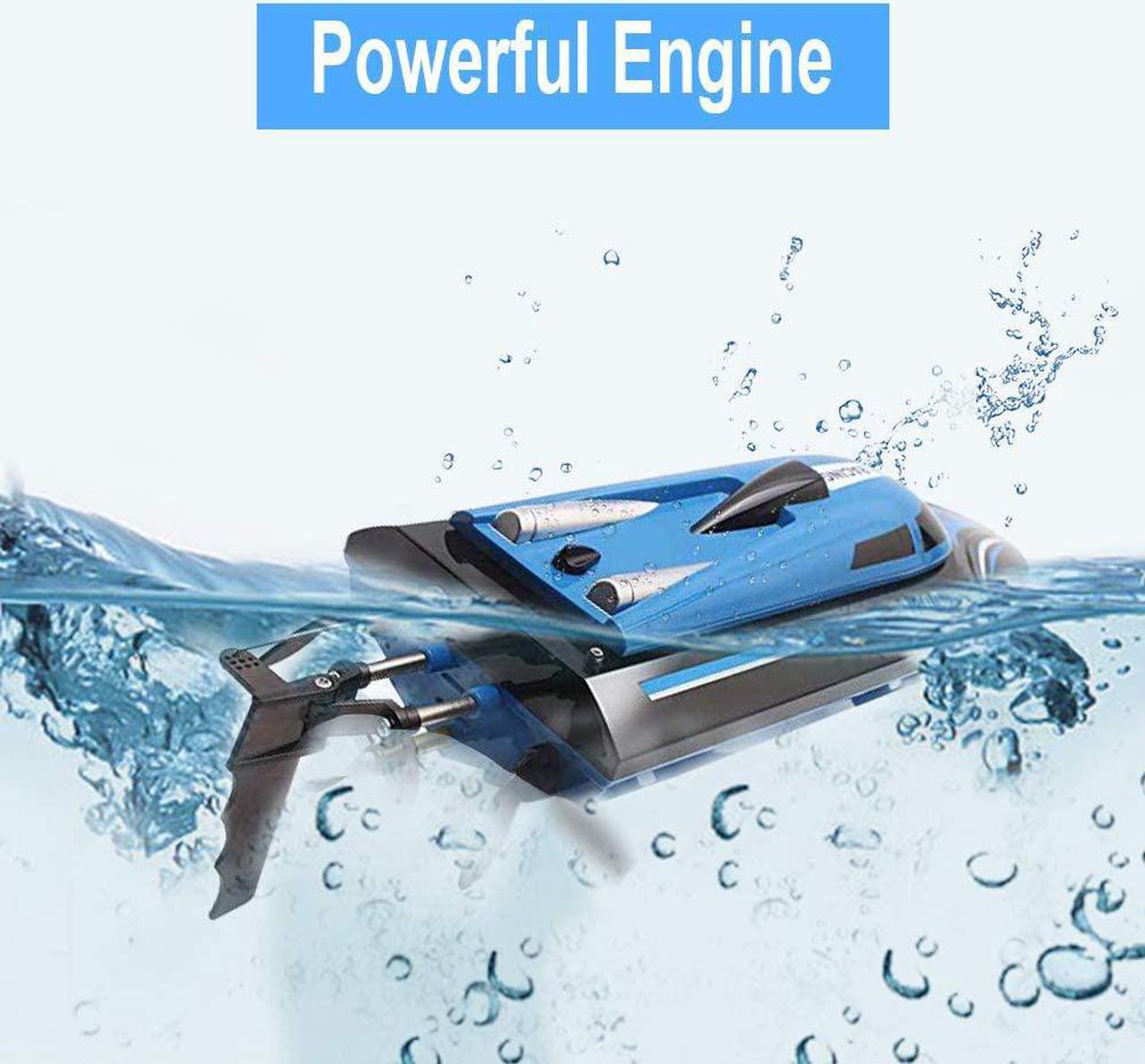 Alt view image 8 of 7 - Goldprice Remote Control Boat RC Boat for Lakes and Pools, High Speed Electric Radio Control Boat for Kids/Adults, Racing Boat Indoor/Outdoor Toy