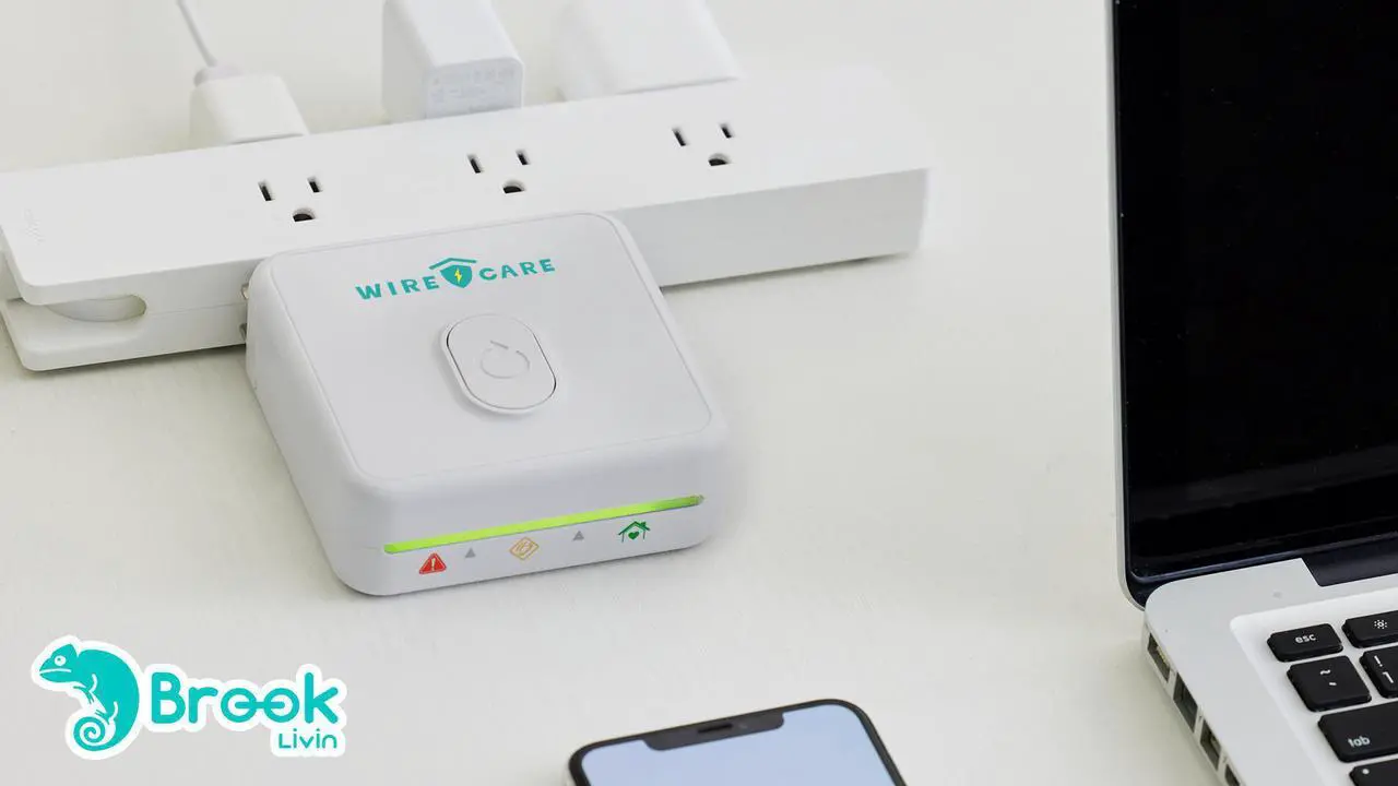 Alt view image 5 of 6 - Brook Livin WIRECARE - Self-Exam Socket, Electrical Outlet, Receptacle, Wiring, LED Lights Show Socket Safety Status, Measure Resistance, Fire Prevention, Plug-in House Protector