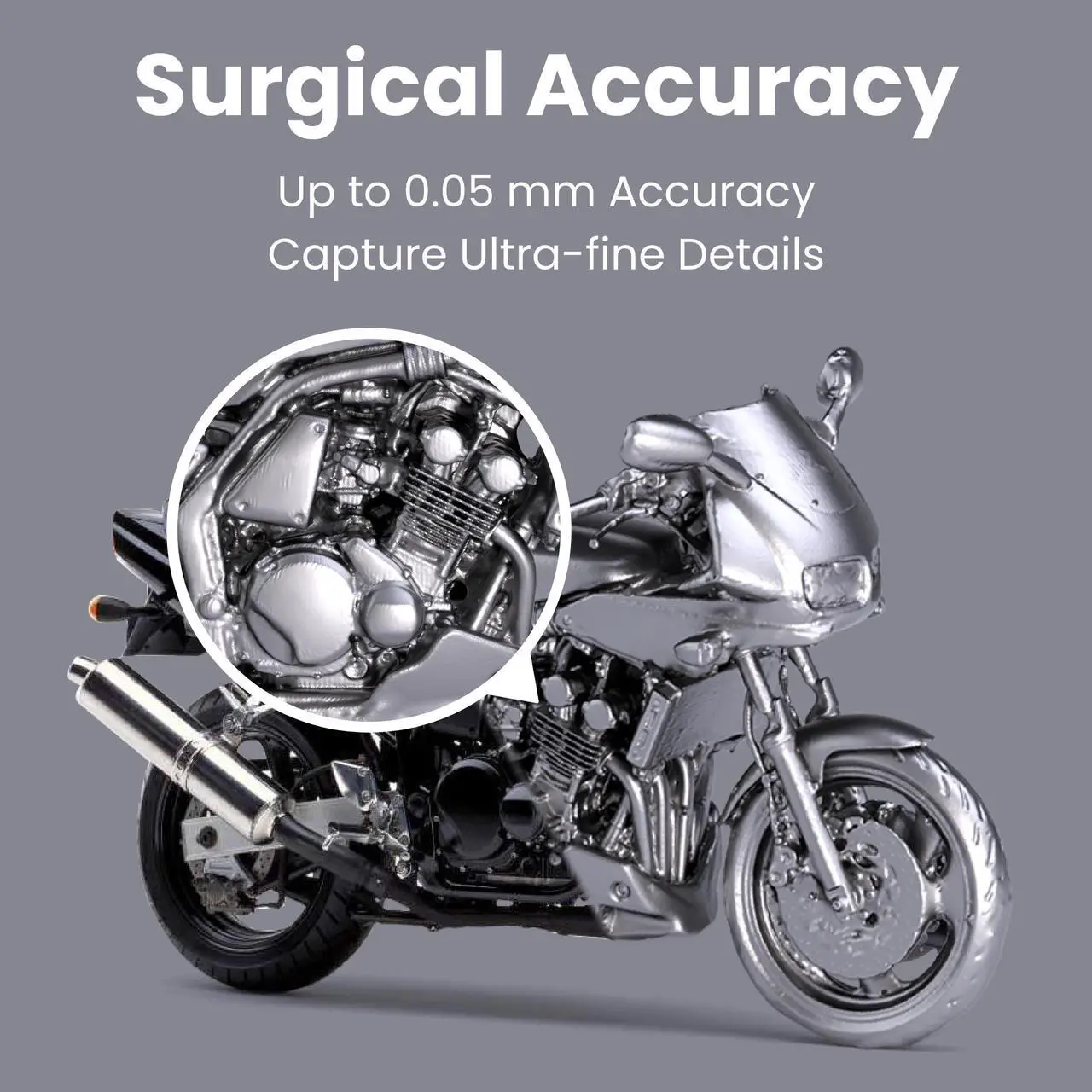 Alt view image 4 of 7 - Revopoint MIRACO PRO 3D Scanner for 3D Printing Handheld, 3D Printer Scanner Wireless 5000mAh Fast Charging Battery, Up to 0.02 mm Precision, Full Color RGB Camera for Small to Large Objects - 32GB RA