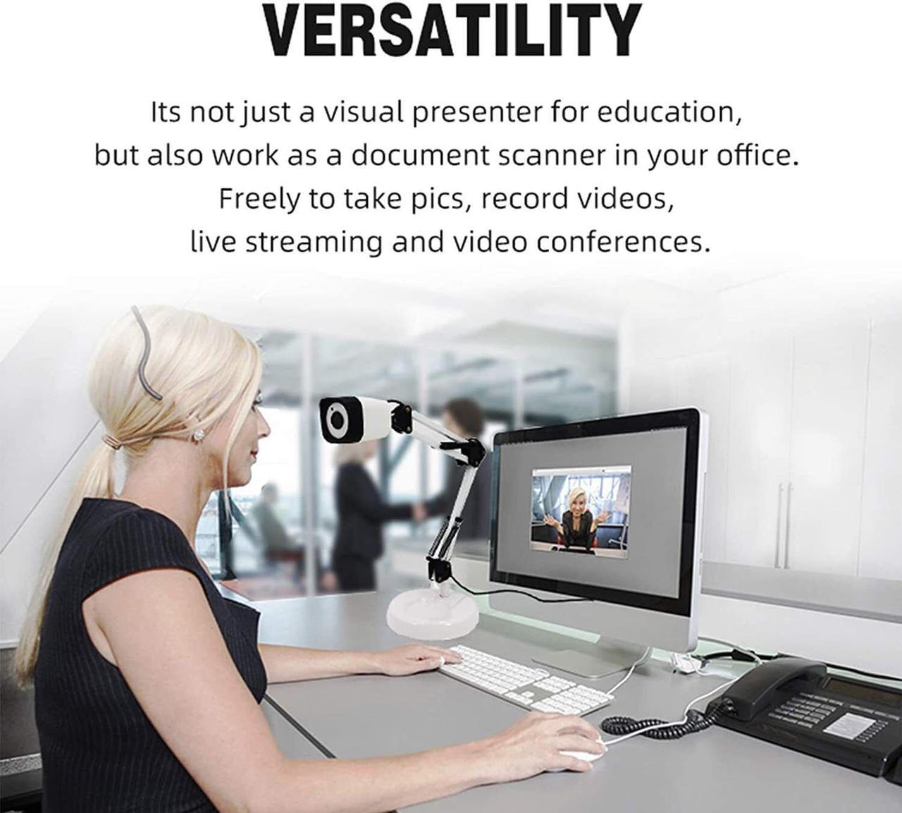 Alt view image 3 of 3 - 8MP Auto Focus Document Scanner Camera & Webcam - Teacher Classroom Demos K913AF