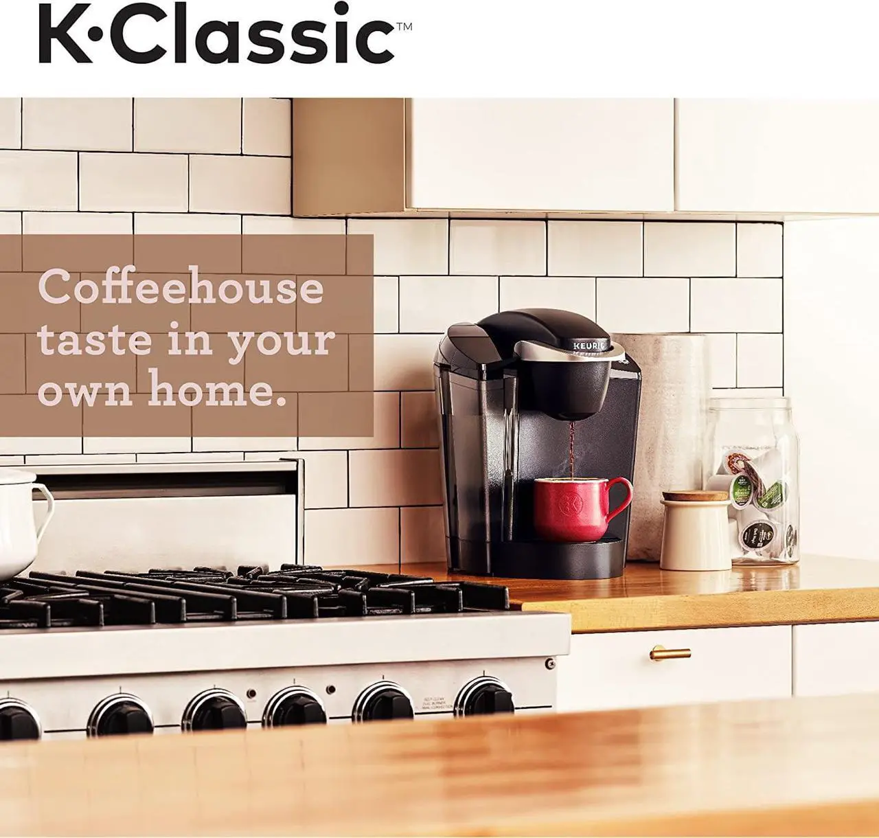 Alt view image 7 of 7 - Keurig K-Classic Coffee Maker K-Cup Pod, Single Serve, Programmable, 6 to 10 oz. Brew Sizes, Black