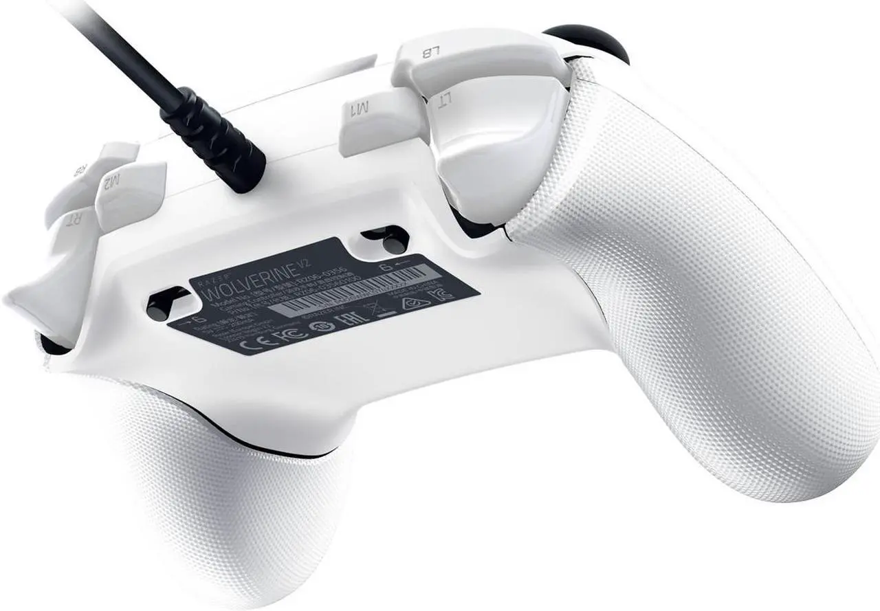 Alt view image 3 of 4 - Razor Wolverine V2 Wired Gaming Controller X|S Xbox White