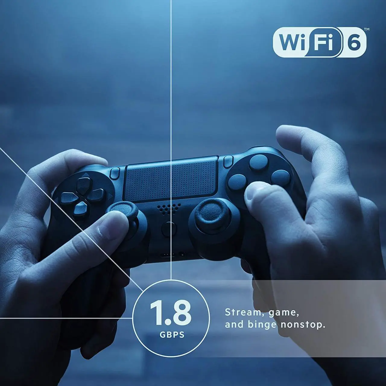 Alt view image 5 of 7 - Linksys Mesh Wifi 6 Router, Dual-Band, 1,700 Sq. ft Coverage, 25+ Devices, Speeds up to (AX1800) 1.8Gbps - MR7350