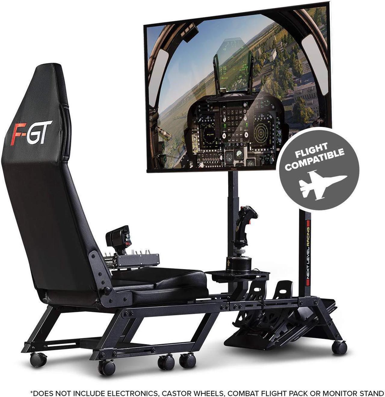 Alt view image 7 of 7 - Next Level Racing F-GT Simulator Cockpit (NLR-S010)
