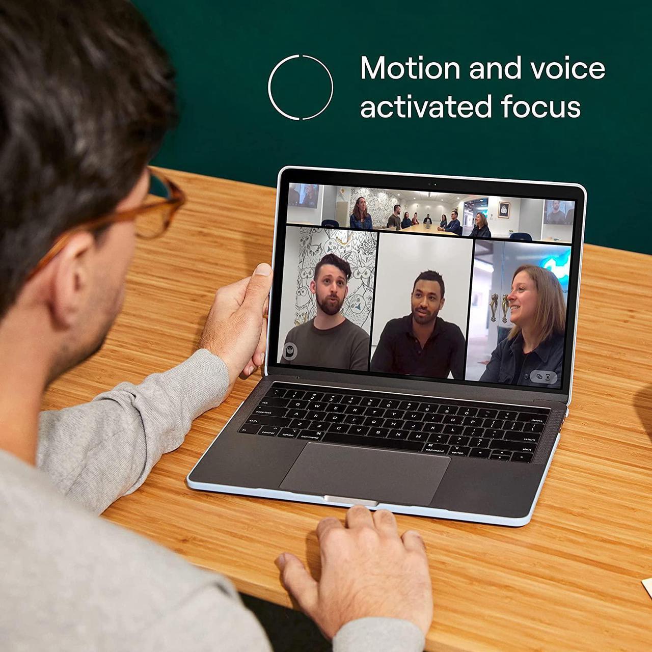 Alt view image 4 of 7 - Meeting Owl 3 (Next Gen) 360-Degree, 1080p HD Smart Video Conference Camera, Microphone, and Speaker (Automatic Speaker Focus & Smart Zooming)