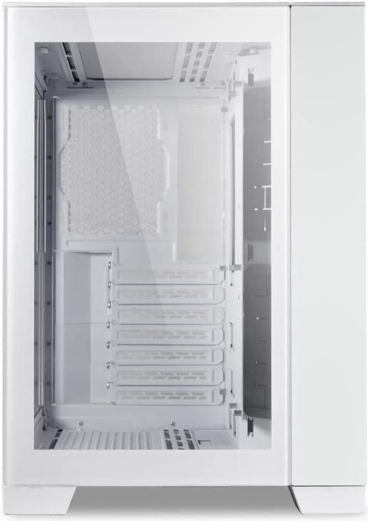 Alt view image 3 of 5 - Lian Li O11 Dynamic mini Snow White Mini Tower Computer Case - O11D MINI-S