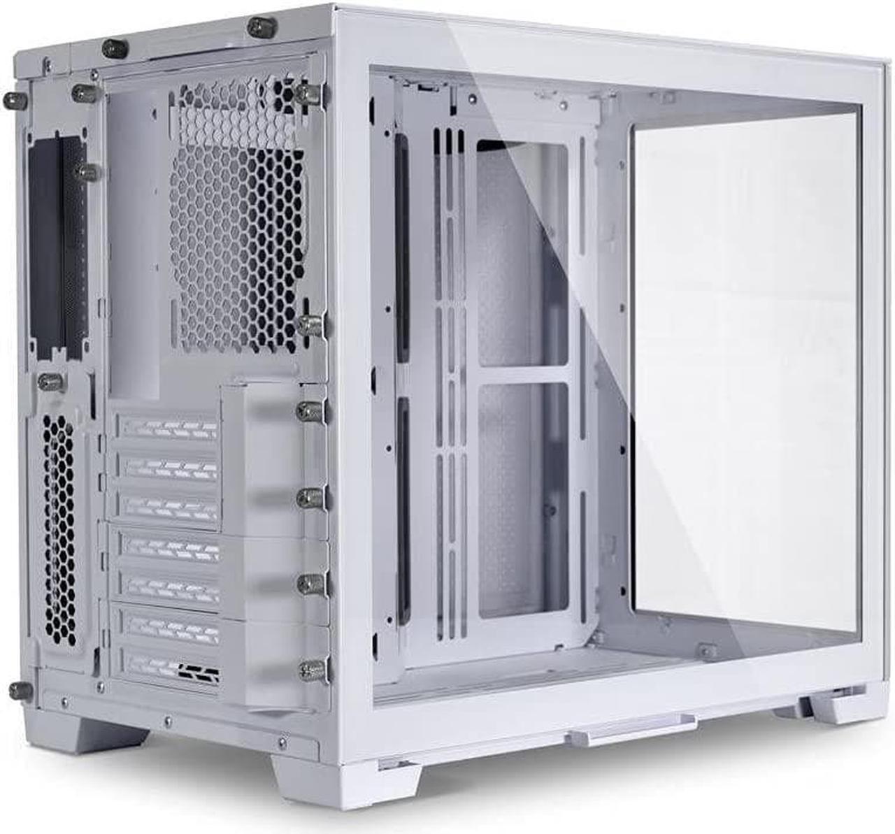 Alt view image 2 of 5 - Lian Li O11 Dynamic mini Snow White Mini Tower Computer Case - O11D MINI-S