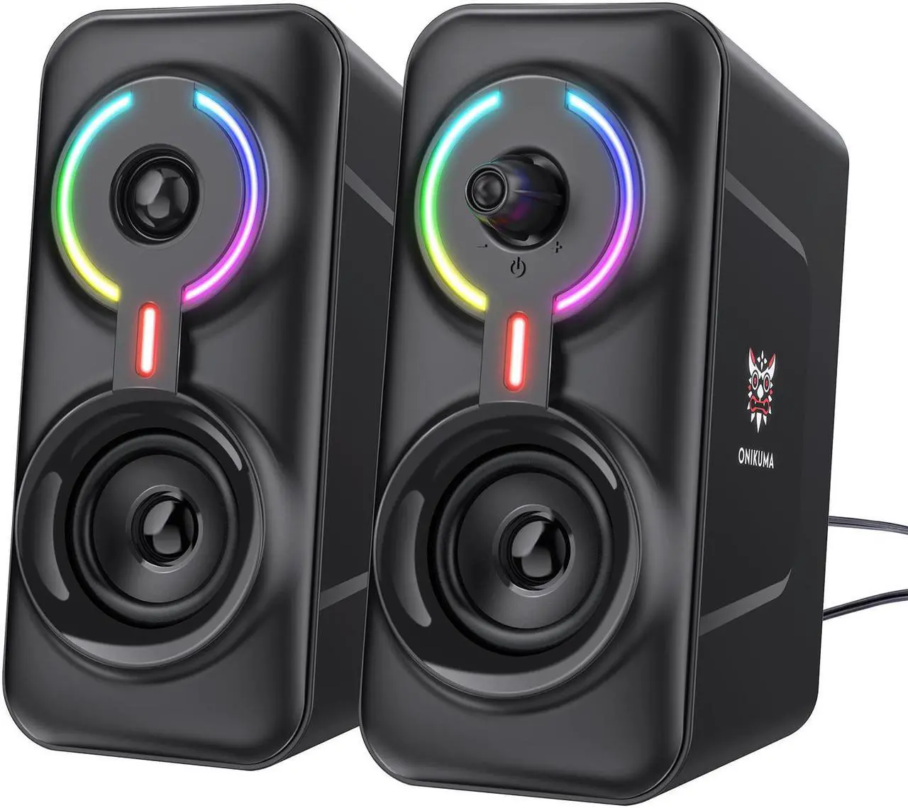 Main image of Zhhcyyds L6 Computer Speakers for Desktop, Bluetooth/3.5mm Jack PC Speakers, RGB USB Stereo Monitor Bookshelf Speakers, Powered Gaming Speakers, Laptop Speakers Desk External for Studio Projector