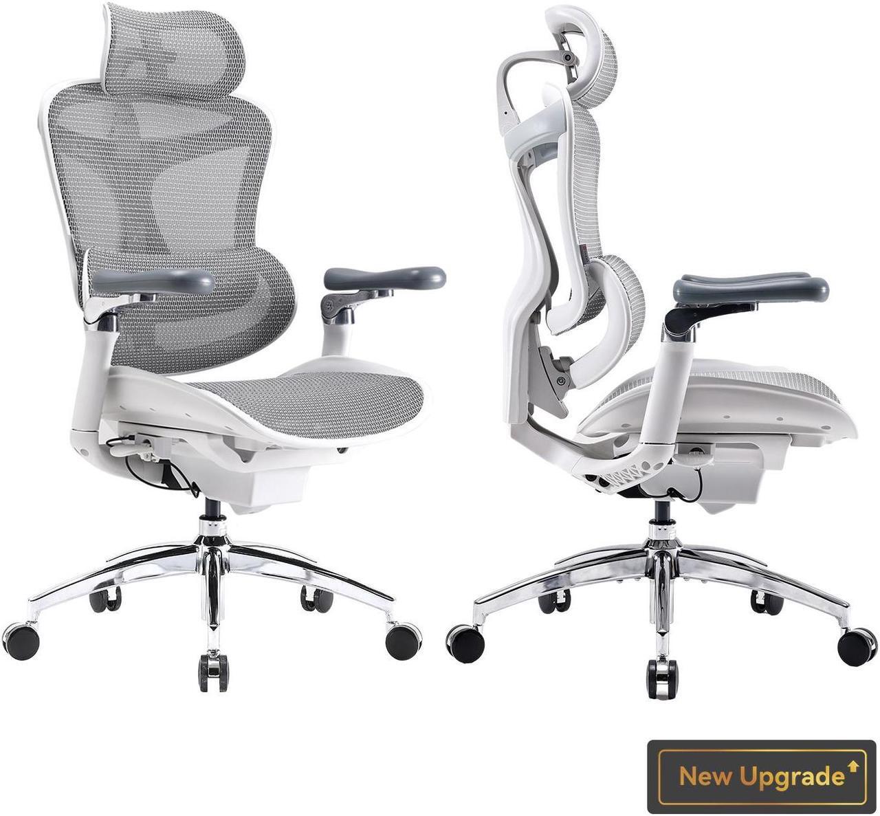 Main image of Sihoo Doro C300  Pro High Back Ergonomic Office Chair with Dual
Dynamic Lumbar Support and Adjustable Seat Depth, Big and Tall chair for 300lbs, Gaming Chair with 6D Armrests Gray