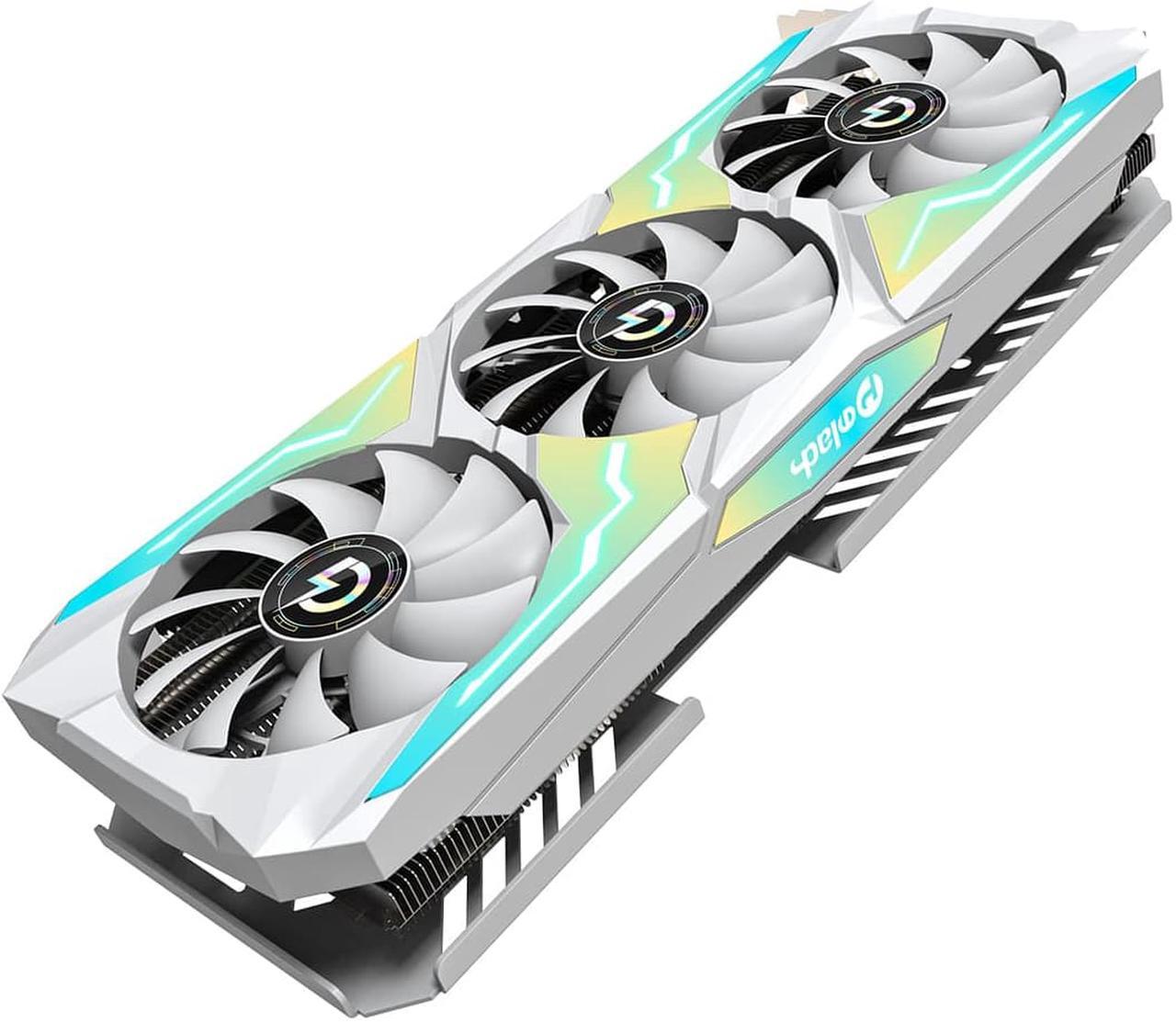 Alt view image 6 of 7 - Peladn Gaming RTX 3070 8G Graphics Card GDDR6 RGB Lighting PCI Express 4.0 Video Card Triple-fan Edition