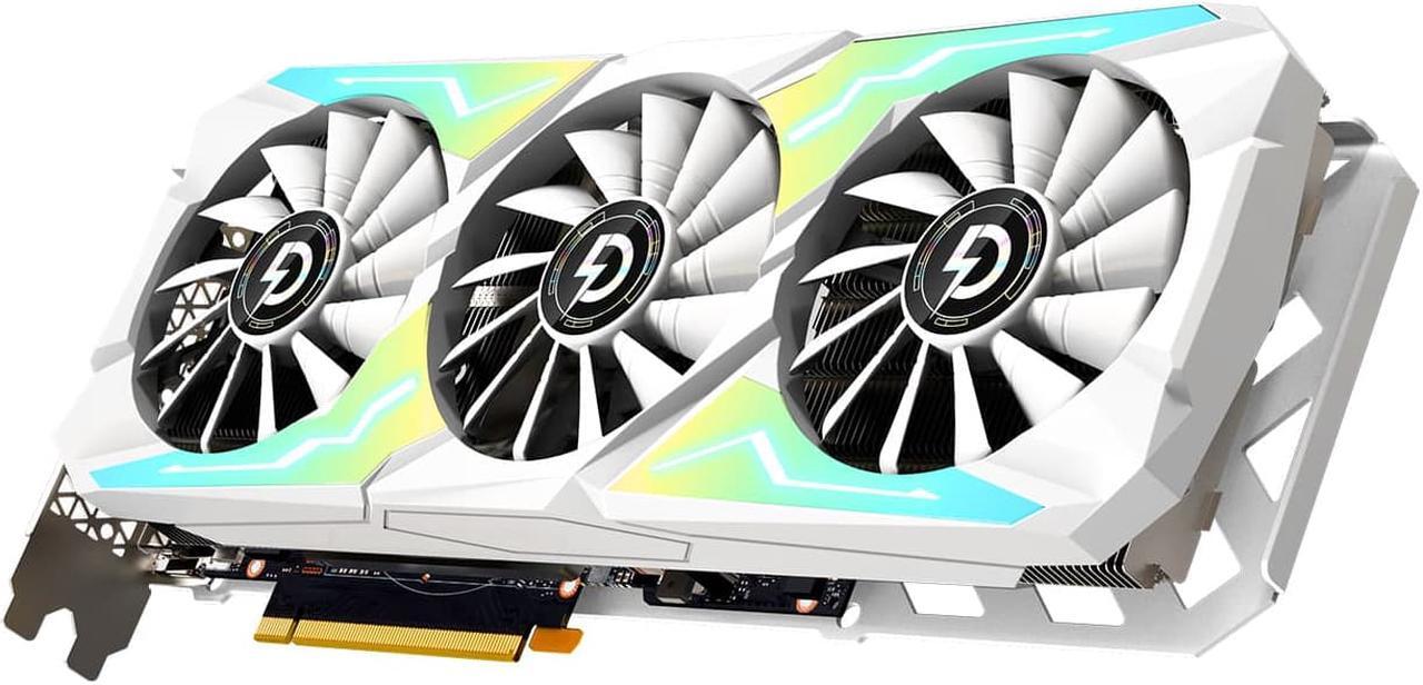Alt view image 7 of 7 - Peladn Gaming RTX 3070 8G Graphics Card GDDR6 RGB Lighting PCI Express 4.0 Video Card Triple-fan Edition