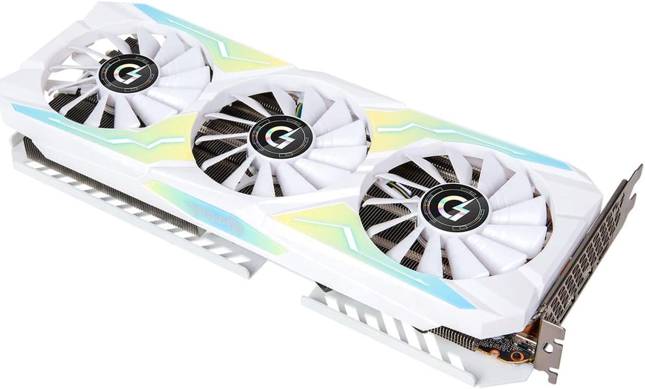 Alt view image 8 of 7 - Peladn Gaming RTX 3070 8G Graphics Card GDDR6 RGB Lighting PCI Express 4.0 Video Card Triple-fan Edition