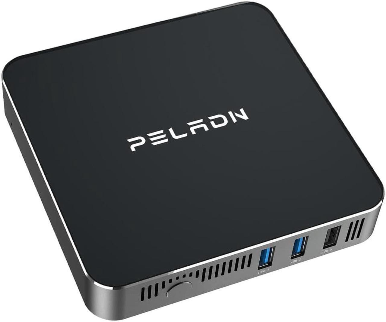 Peladn Desktop Mini PC W11  Celeron Jasper Lake N5105 8GB,256GB SSD 4K UHD 2.4G/5G Dual Wi-Fi/Gigabit Ethernet/HDMI/Bluetooth 4.2