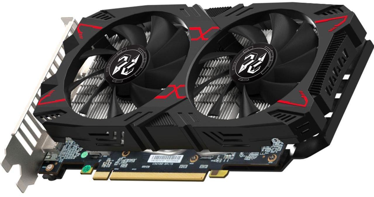 Alt view image 5 of 6 - Peladn Gaming Graphics RX 5500XT 8GB GDDR6 PCI Express 4.0 Video Card