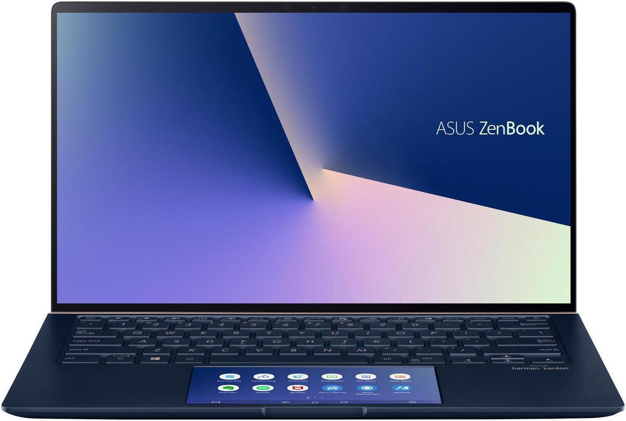 ASUS ZenBook UX434FLC-XH77 90NB0MP1-M09410 Intel Core i7-10510U 1.80GHz, 16GB, 512GB SSD, 14.0"FHD NVIDIA GeForce MX250 2GB Royal Blue, Windows 10 Pro, Factory Refurb 90-Days