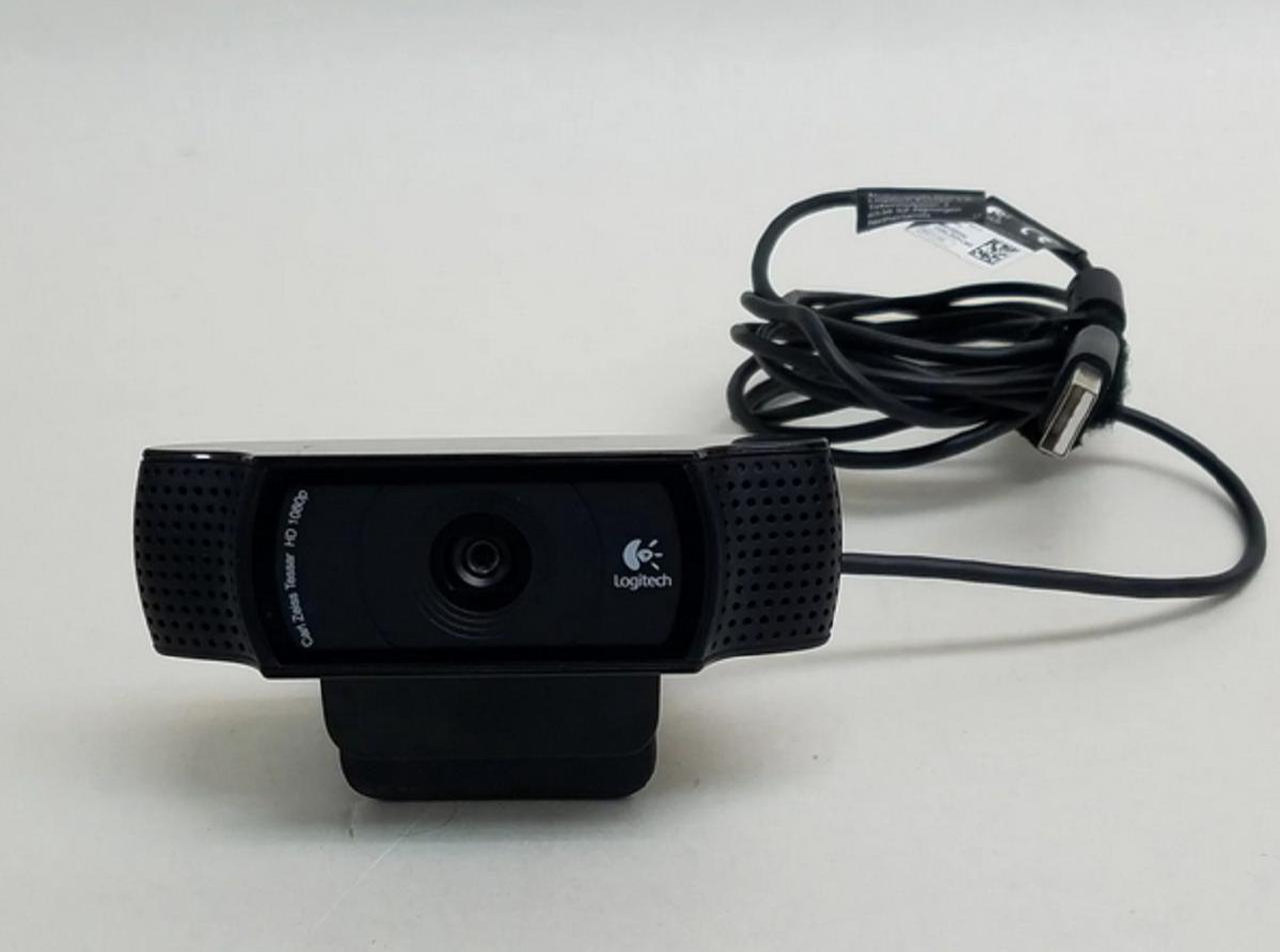Alt view image 2 of 2 - Logitech V-U0028 Carl Zeiss Tessar 1080p HD Webcam C920