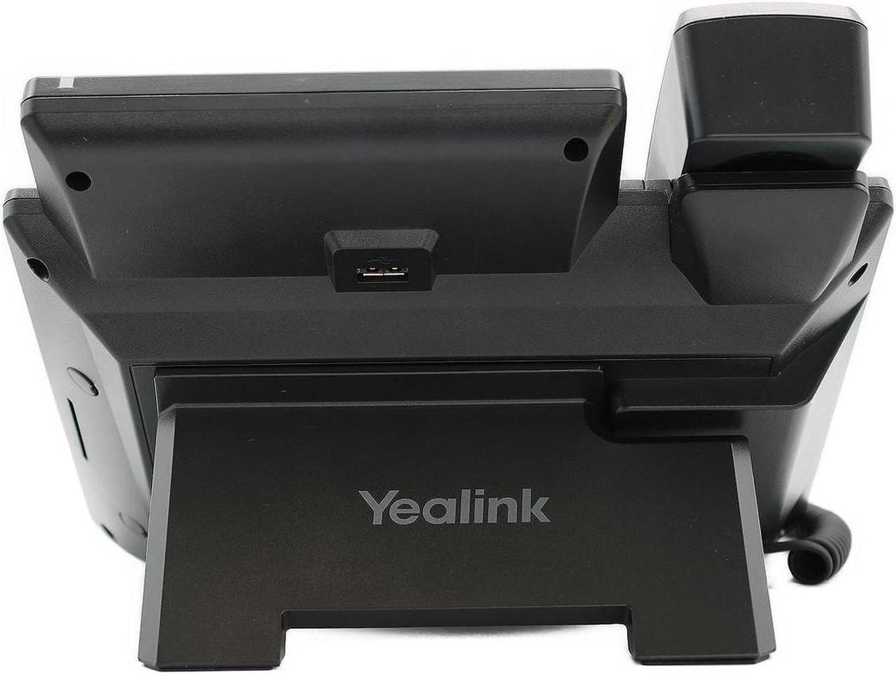 Alt view image 2 of 2 - Yealink SIP-T46S Ultra Elegant Gigabit IP Phone with Stand Handset, No Power Supply