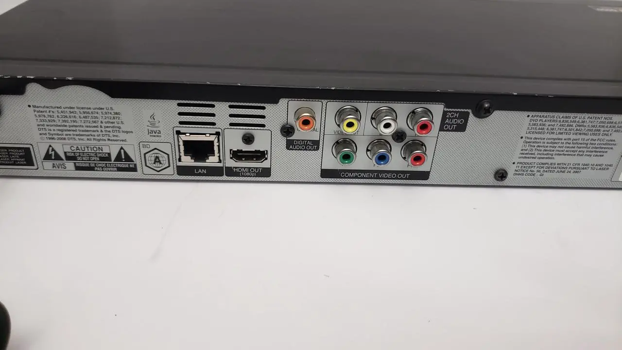 Alt view image 2 of 4 - LG BD550 Network Blu-ray Disc Player no Remote