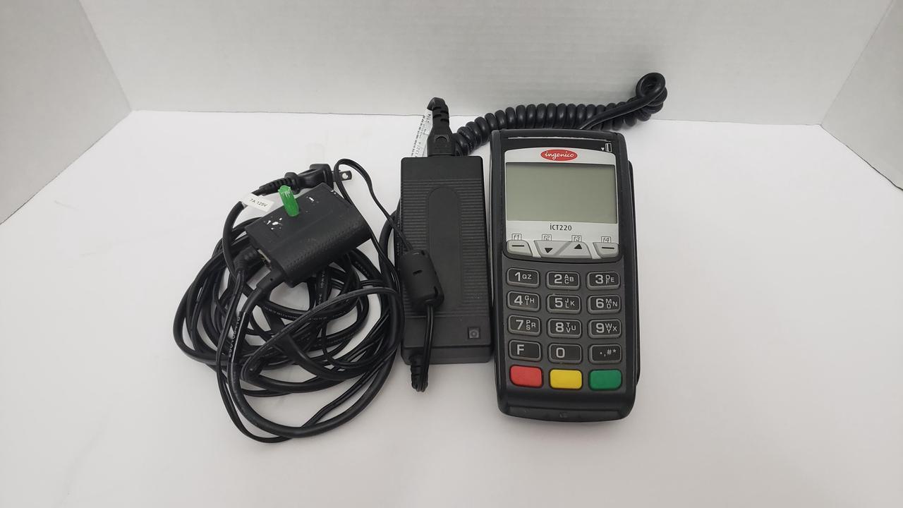 Main image of Ingenico ICT220 Terminal Credit Card and CHIP Reader
