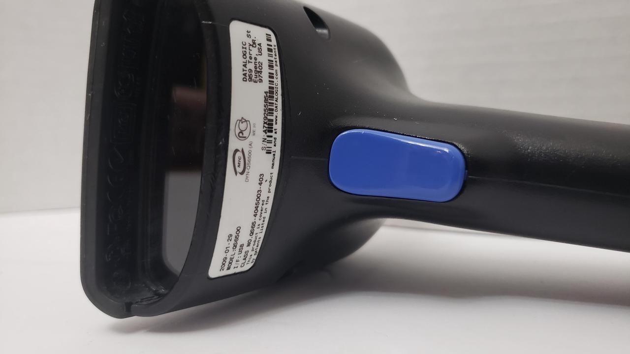 Alt view image 4 of 5 - Datalogic QuickScan QS6500 1D Handheld Barcode Scanner with USB cable