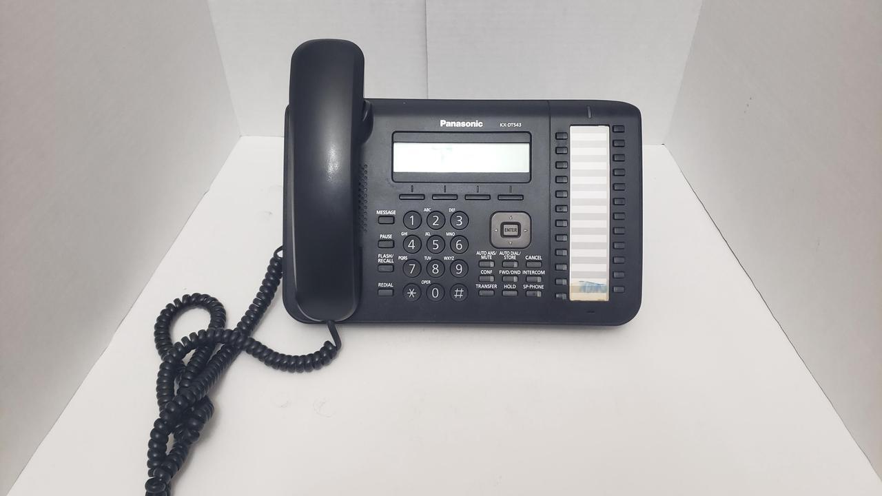 Alt view image 2 of 7 - Panasonic KX-DT543 24 Button 3-line Digital Telephone