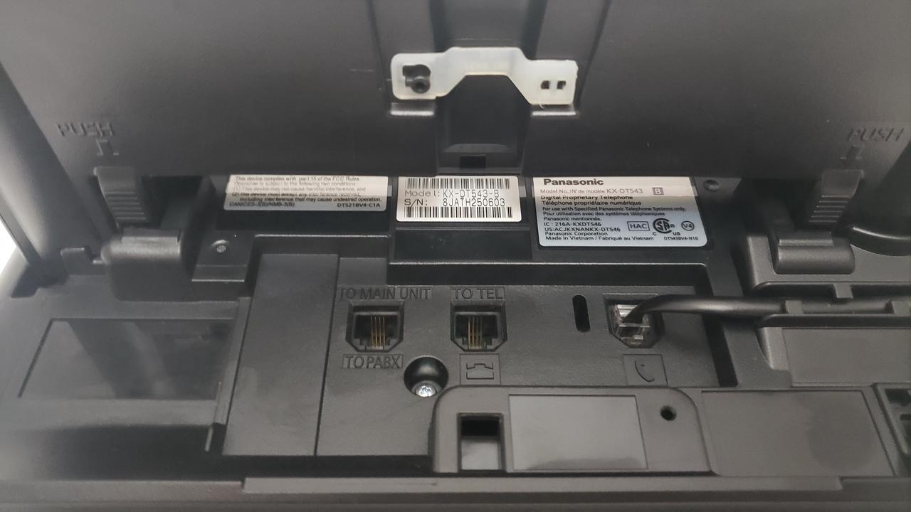 Alt view image 5 of 7 - Panasonic KX-DT543 24 Button 3-line Digital Telephone