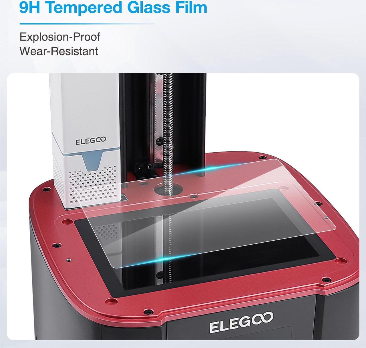 Alt view image 3 of 5 - ELEGOO Resin 3D Printer, Mars 3 Pro MSLA 3D Printer with 6.6-Inch Ultra 4K Monochrome LCD, Print Size of 143.43×89.6×175mm / 5.647×3.52×6.8in and Replaceable Activated-Carbon.