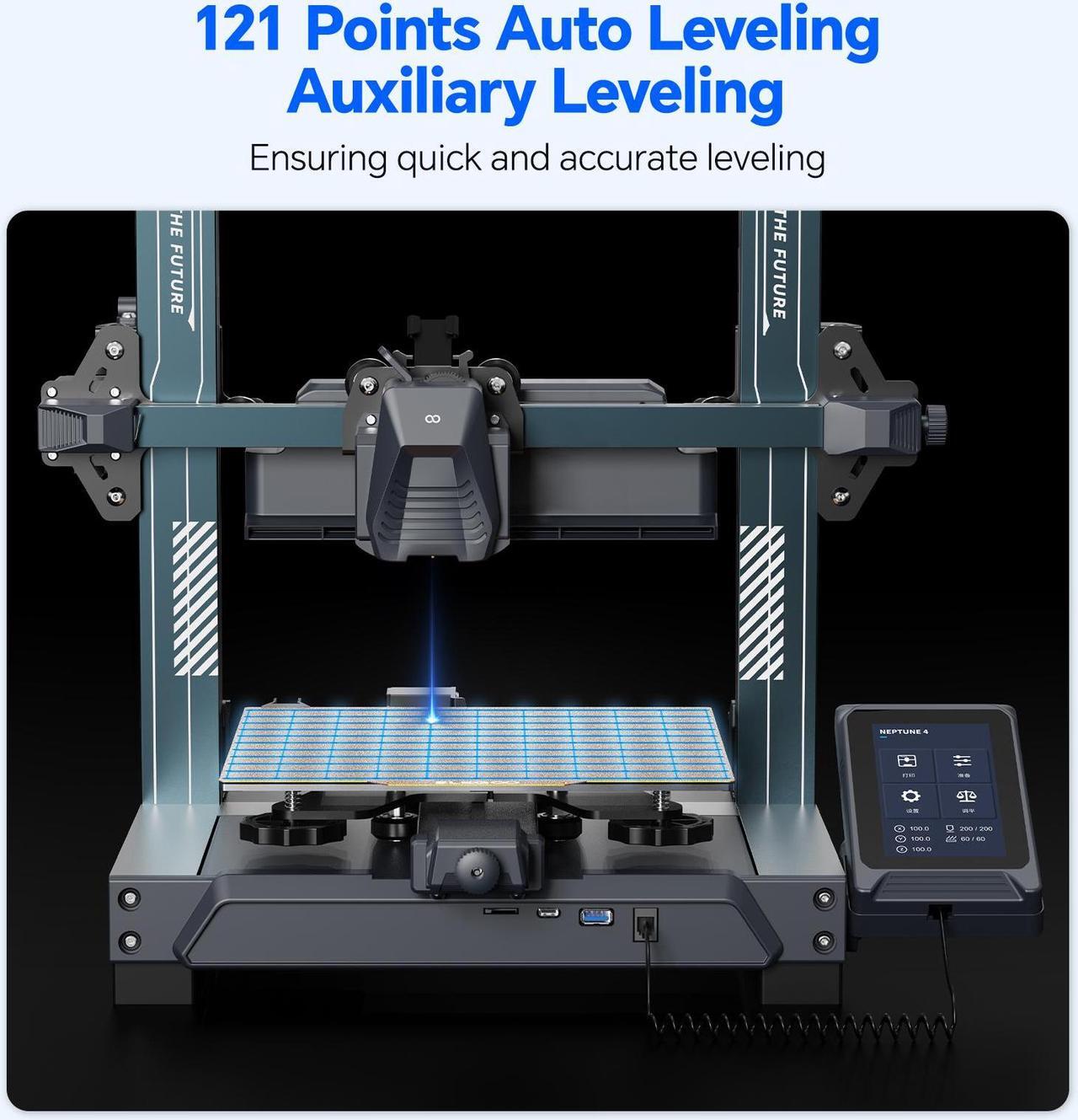 Alt view image 5 of 7 - ELEGOO Neptune 4 FDM 3D Printer
