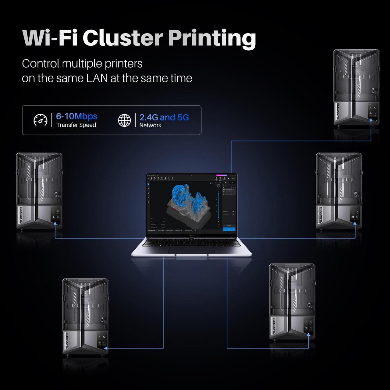Alt view image 7 of 7 - ELEGOO SATURN 4 ULTRA 12K 3D PRINTER