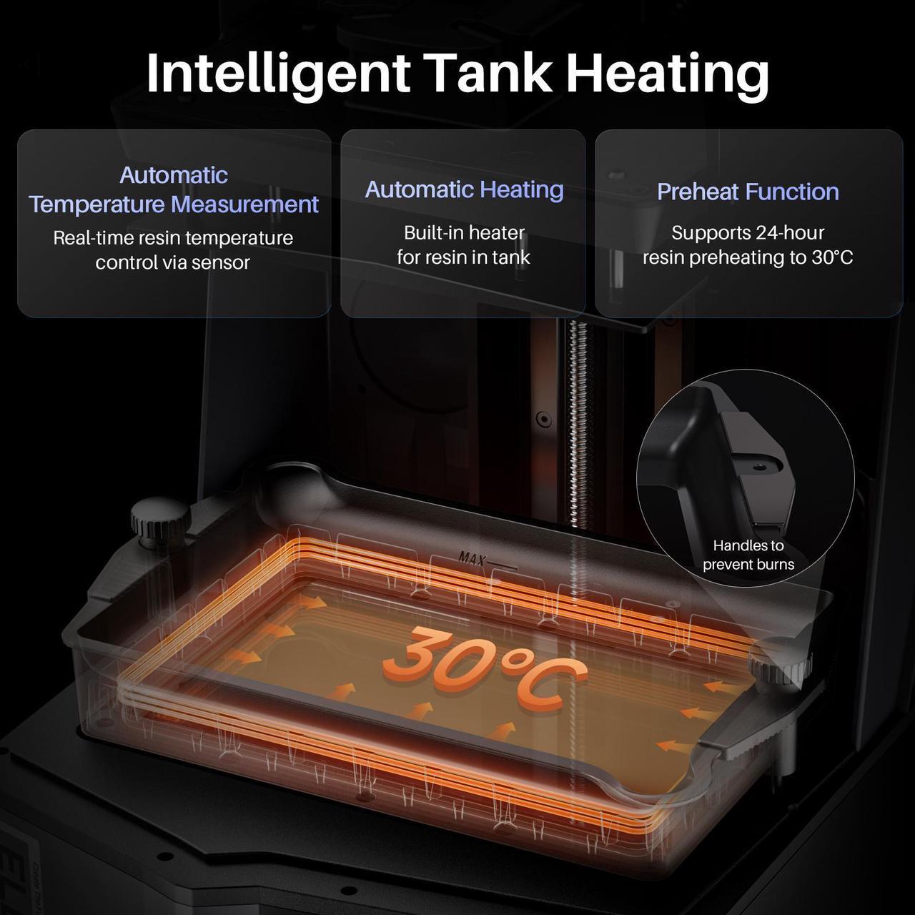 Alt view image 4 of 7 - ELEGOO SATURN 4 ULTRA 16K RESIN 3D PRINTER