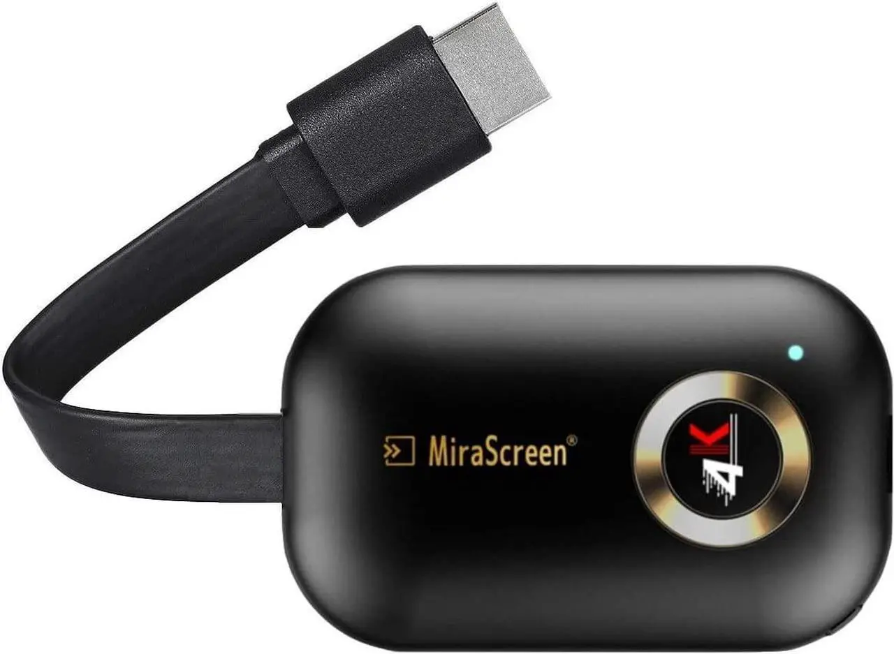 Alt view image 2 of 7 - HDMI Wireless Display Receiver 5G WiFi 4K 1080P Mobile Screen Cast Mirroring Adapter Dongle for iPhone Mac iOS Android to TV Projector Support Miracast Airplay DLNA No Switching (5G+2.4G)