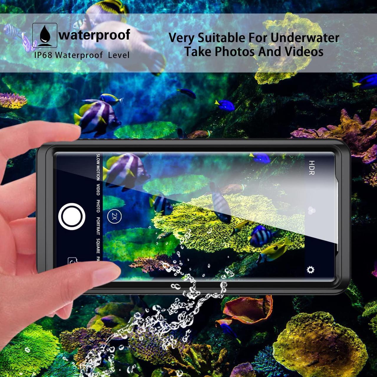 Alt view image 3 of 7 - Google Pixel 6 Pro Case, Waterproof Shockproof Clear Protective Case with Built-in Screen Protector, Full Body Case Slim Cover for Pixel 6 Pro 6.71 Inches