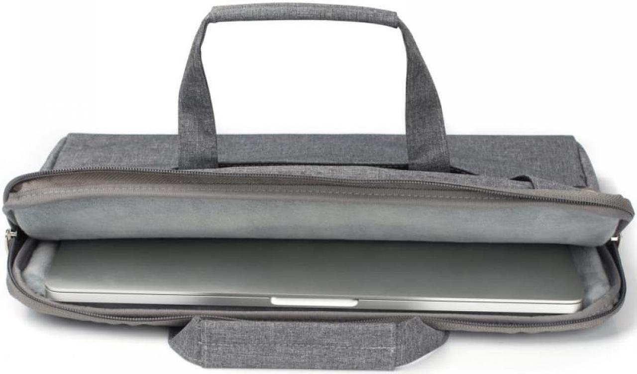 Alt view image 3 of 6 - Universal 11 12 13 14 inch Laptop Bag, Computer Bag, Water Resistant Laptop Briefcase, Laptop Case Sleeve with Shoulder Strap for MacBook Acer Lenovo HP Dell Samsung