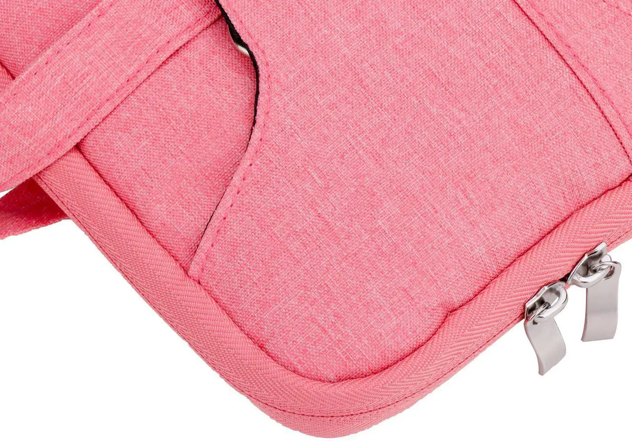 Alt view image 5 of 7 - Universal 11 12 13 14 inch Laptop Bag, Computer Bag, Water Resistant Laptop Briefcase, Laptop Case Sleeve with Shoulder Strap for MacBook Acer Lenovo HP Dell Samsung