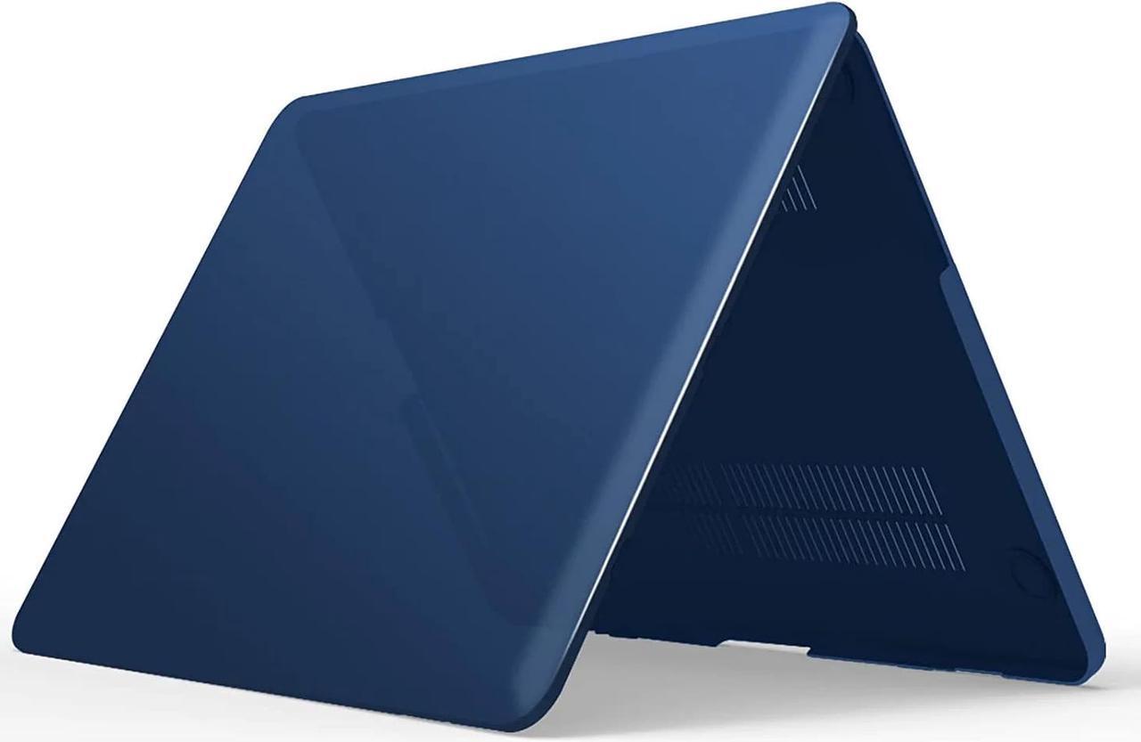 Alt view image 5 of 7 - Compatible with MacBook Pro 13 Inch Case 2015 2014 2013 end 2012 Model A1502 A1425, Hard Shell Case with Keyboard Cover for Old Version Apple Mac Pro Retina 13 Matte Transparent Navy Blue