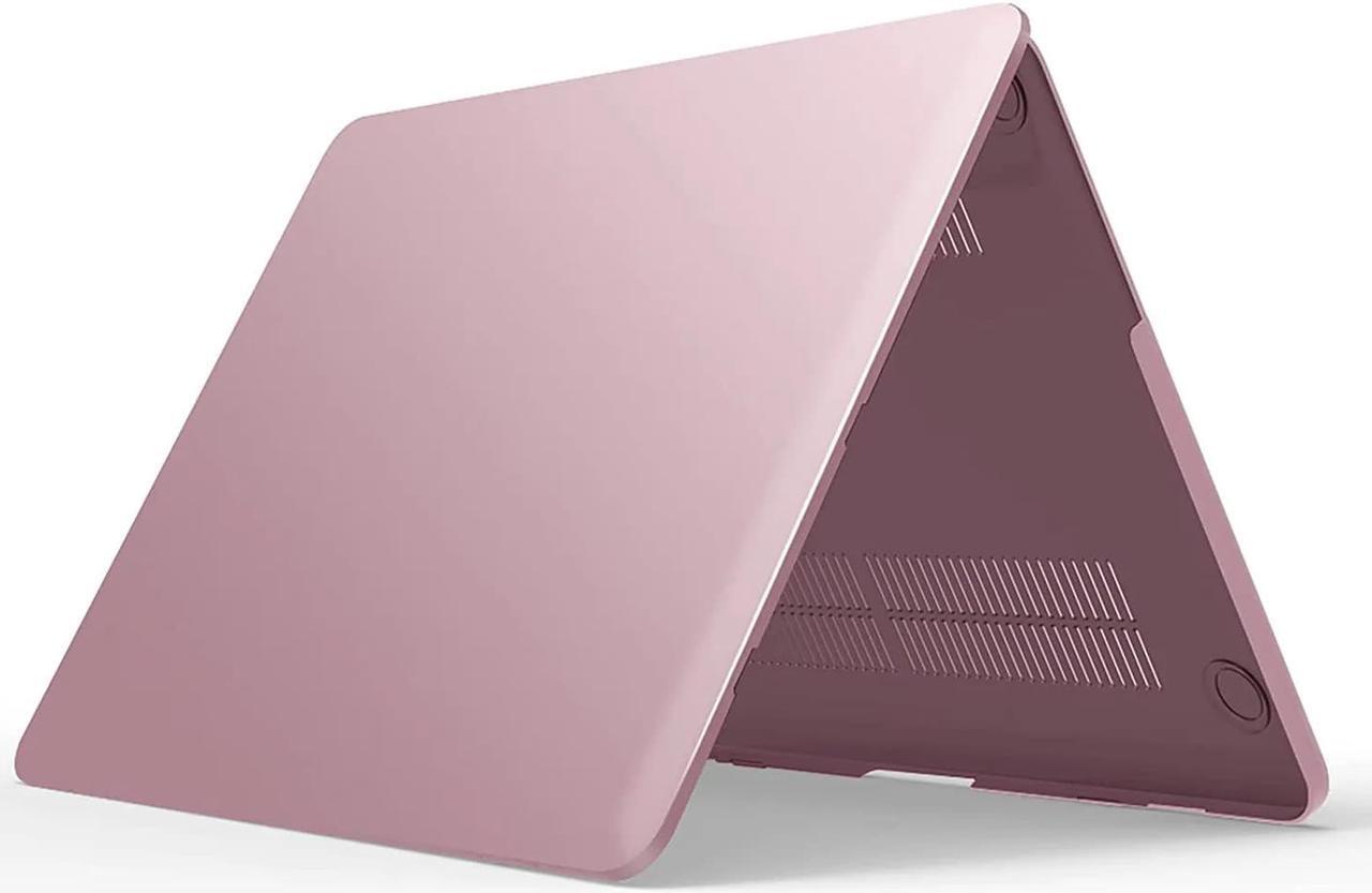 Alt view image 4 of 7 - Compatible with MacBook Pro 13 Inch Retina Case Model A1502 A1425 (Older Version Release 2015 - end 2012), Plastic Hard Shell Case with Keyboard Cover Rose Gold