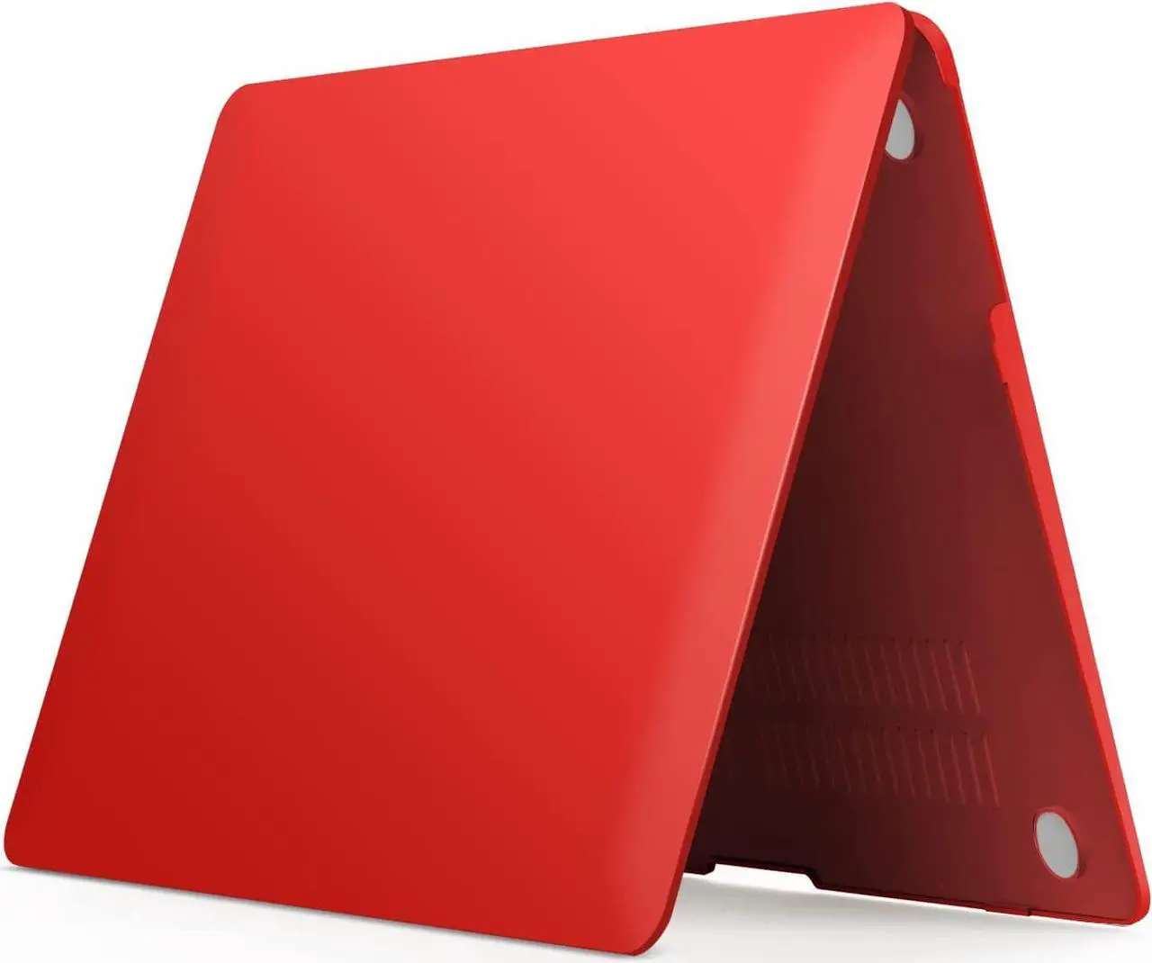 Alt view image 5 of 7 - Compatible with MacBook Air 11 Inch Case Model A1370 A1465, Soft Touch Plastic Hard Shell Cover with Keyboard Cover for Apple Mac Air 11" Red