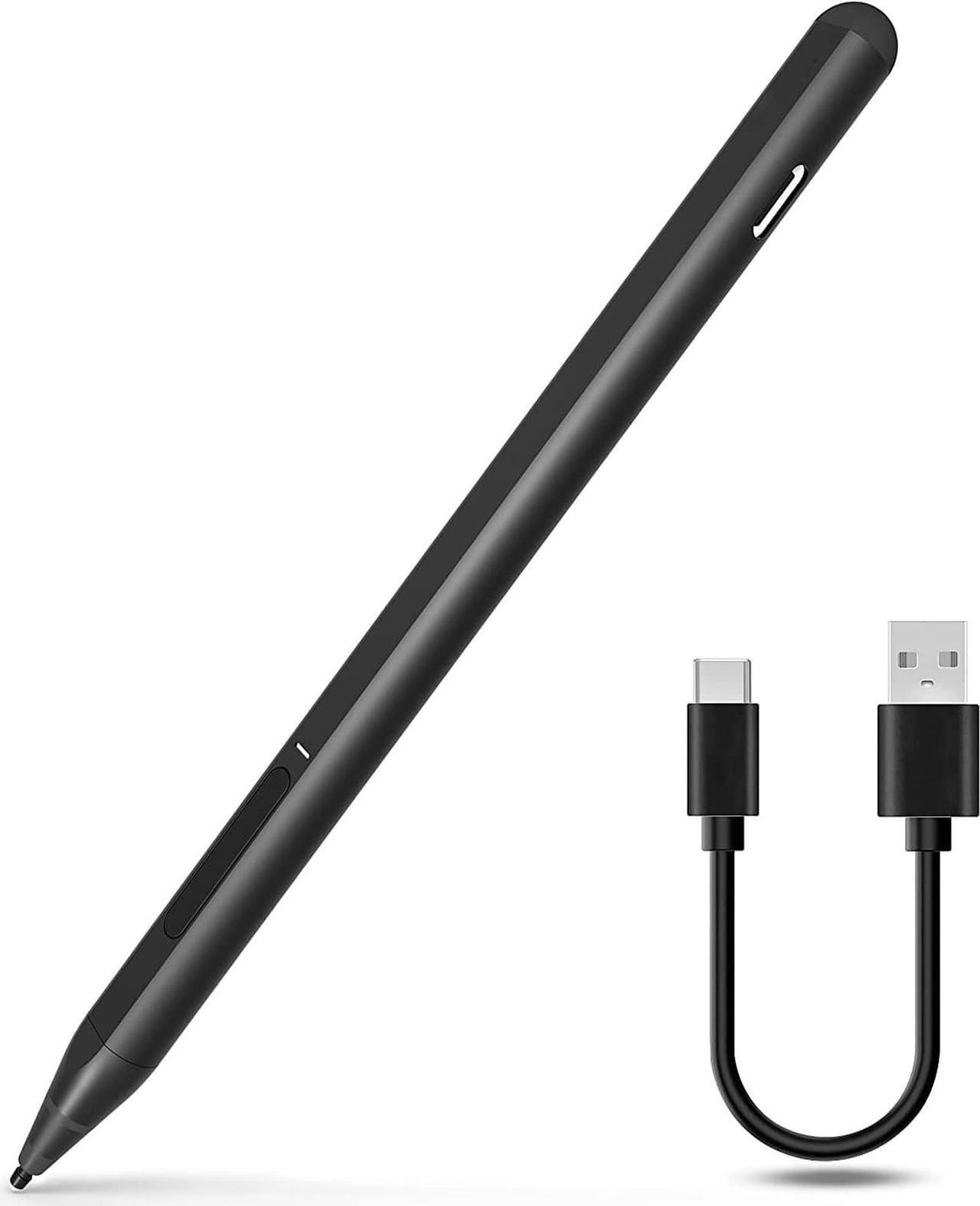 Main image of Stylus Pen for Surface, USB C Charging, 4096 Pressure Sensitivity, Stylus For Microsoft Surface Pro 9 / Pro 8/7/6/5/4/Go/X/Book/Studio/Laptop 5/4/3/2/1/HP/ASUS/DELL, Magnetic Attachment