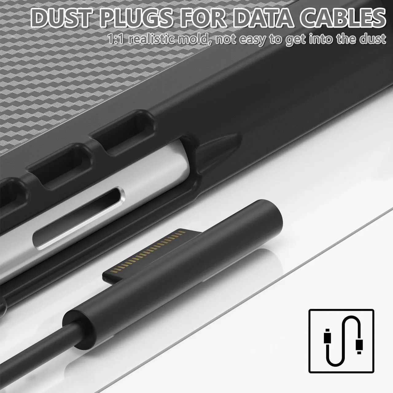 Alt view image 5 of 7 - Protective Case for Microsoft Surface Pro 9 13 inch 2022, Heavy Duty Shockproof Cover with Kickstand, Universal Stylus Pen and Hand Strap, Compatible with Type Cover Keyboard