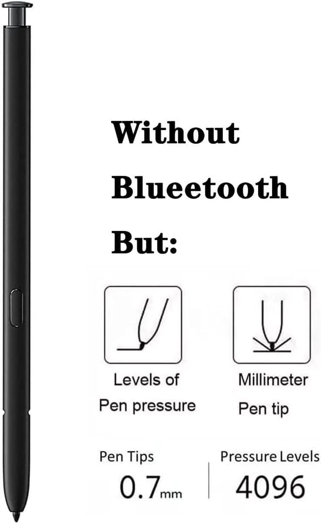 Alt view image 4 of 7 - Galaxy s23 Ultra S Pen [Without Bluetooth] Replacement, Touch Pen Stylus Pen for Samsung Galaxy s23 Ultra
