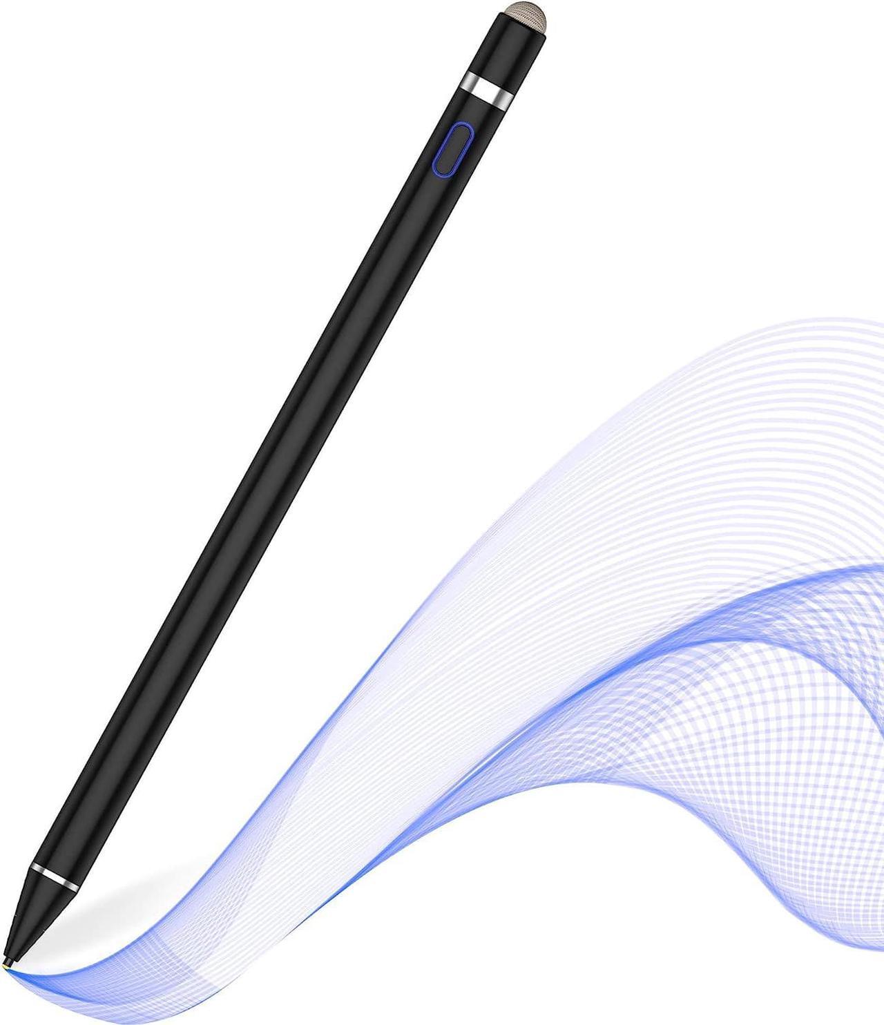 Main image of Active Stylus Pen for Touch Screens, Dual Pen Tips for iOS & Android Drawing & Writing, High Precise Digital Pencil for iPhone 15/14/13/12/11/X/8/7/6, iPad Air/Pro/Mini, Phone/Tablet/Samsung/Kindle