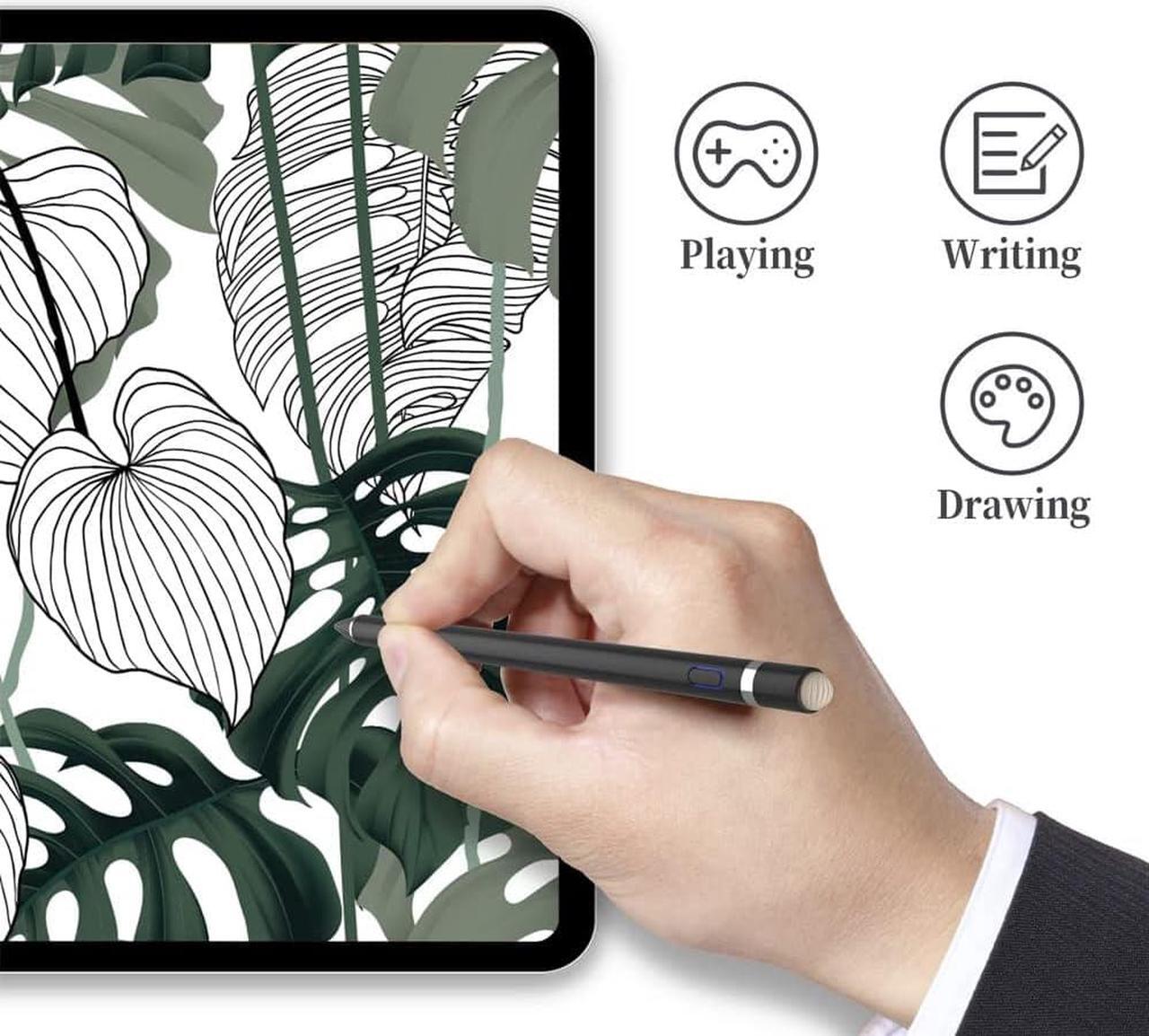 Alt view image 7 of 7 - Active Stylus Pen for Touch Screens, Dual Pen Tips for iOS & Android Drawing & Writing, High Precise Digital Pencil for iPhone 15/14/13/12/11/X/8/7/6, iPad Air/Pro/Mini, Phone/Tablet/Samsung/Kindle