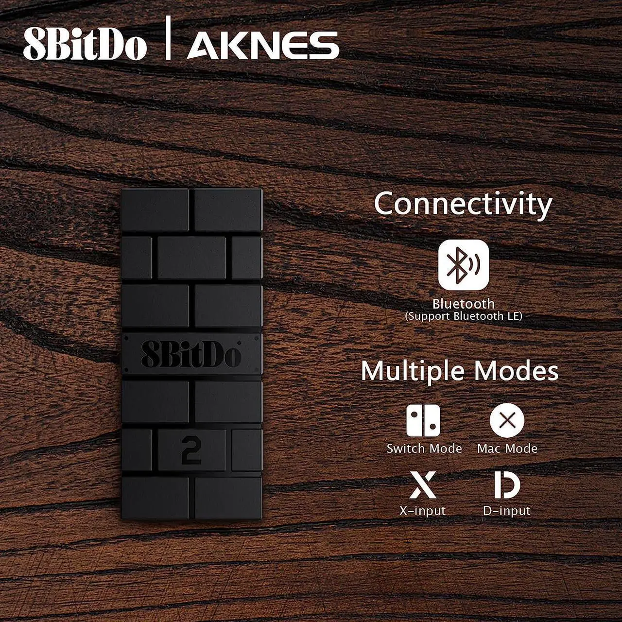 Alt view image 3 of 6 - 8BitDo USB Wireless Controller Adapter 2 Converter Dongle for Switch/Switch OLED,Steam Deck,Windows,Raspberry Pi, macOS, PS5/PS4/PS3 Controller,Xbox Series X/S,Xbox One Bluetooth Controller, OTG Cable