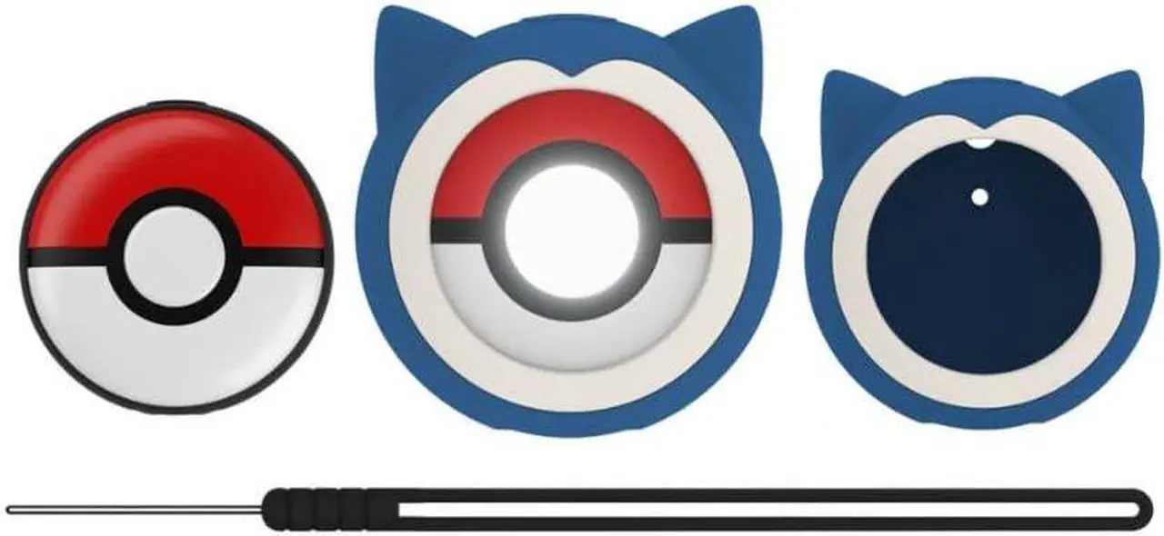 Main image of Protective Silicone Case for Pokémon Go Plus + 2023, Cover Case for Pokemon Go Plus Plus with Wrist Strap