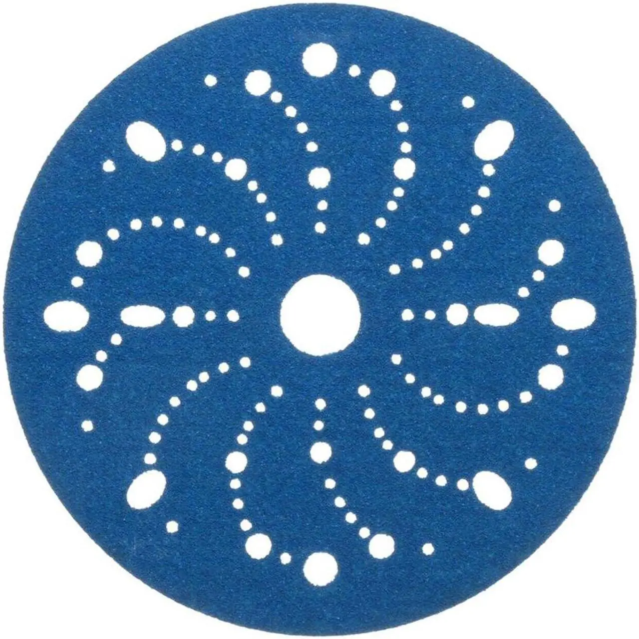 Alt view image 4 of 4 - 3M Hookit Blue Abrasive Disc Multi-hole, 36172, 6 in, 80 grade, 50 discs