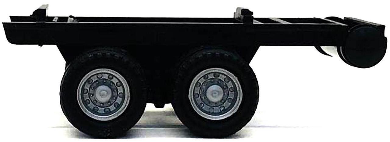 Alt view image 7 of 9 - Dual Axle Trailer Chassis 1/87 (HO) Plastic Model by Promotex